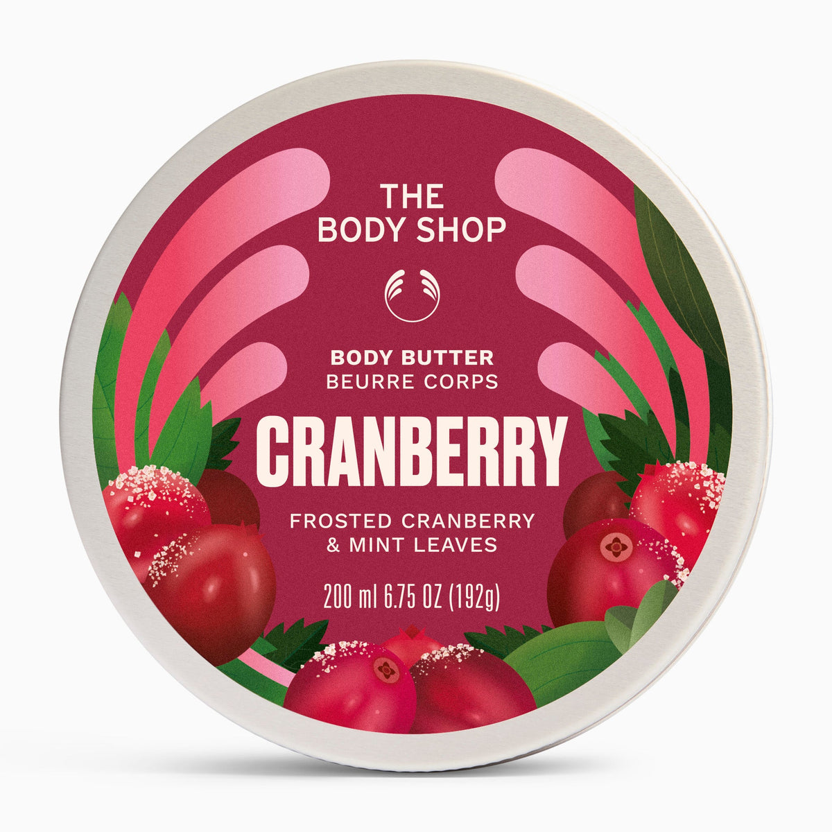 Frosted Cranberry & Mint Leaves Body Butter