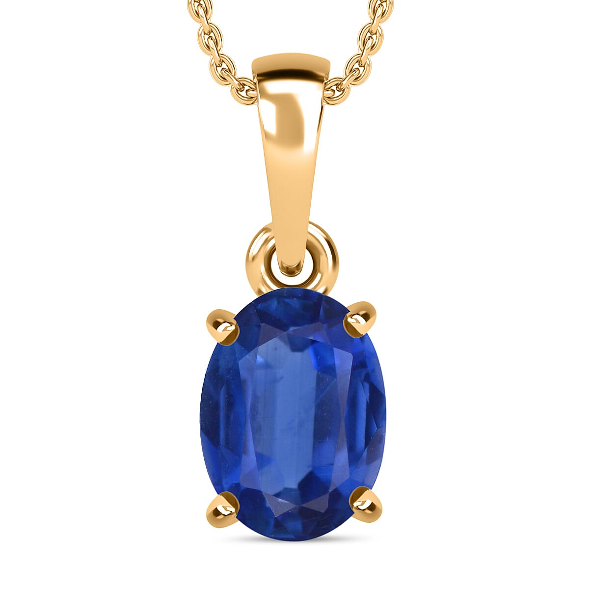 Timeless Solitaire Pendant Necklace 20 Inches