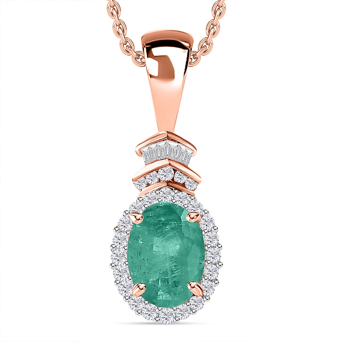 Rhapsody AAAA Tanzanite and E-F VS2 Diamond 1.60 ctw Pendant Necklace 20 Inches in 18K Yellow Gold