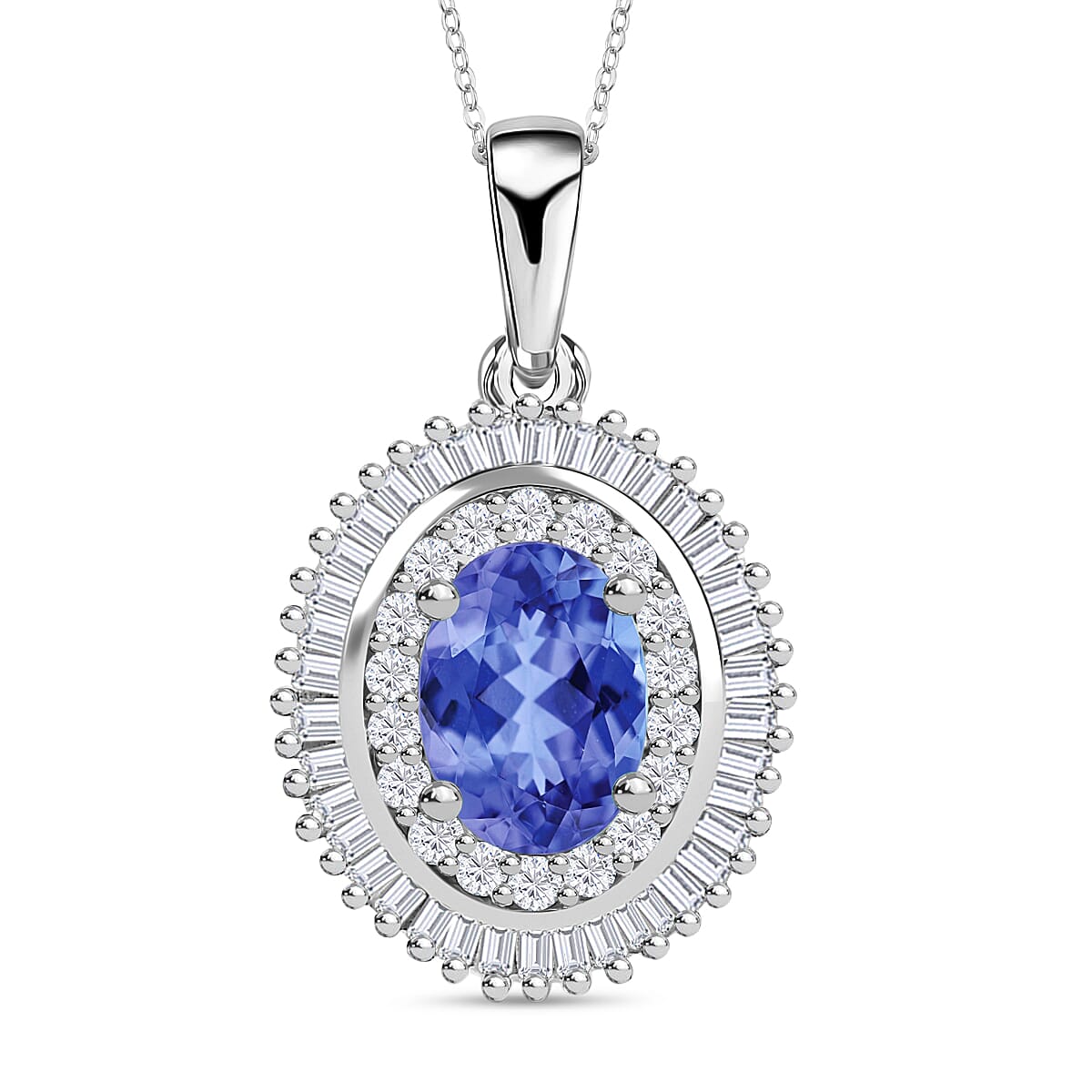 Rhapsody AAAA Mozambique Ruby and E-F VS2 Diamond Pendant Necklace 20 Inches in 950 Platinum 1.08 ctw