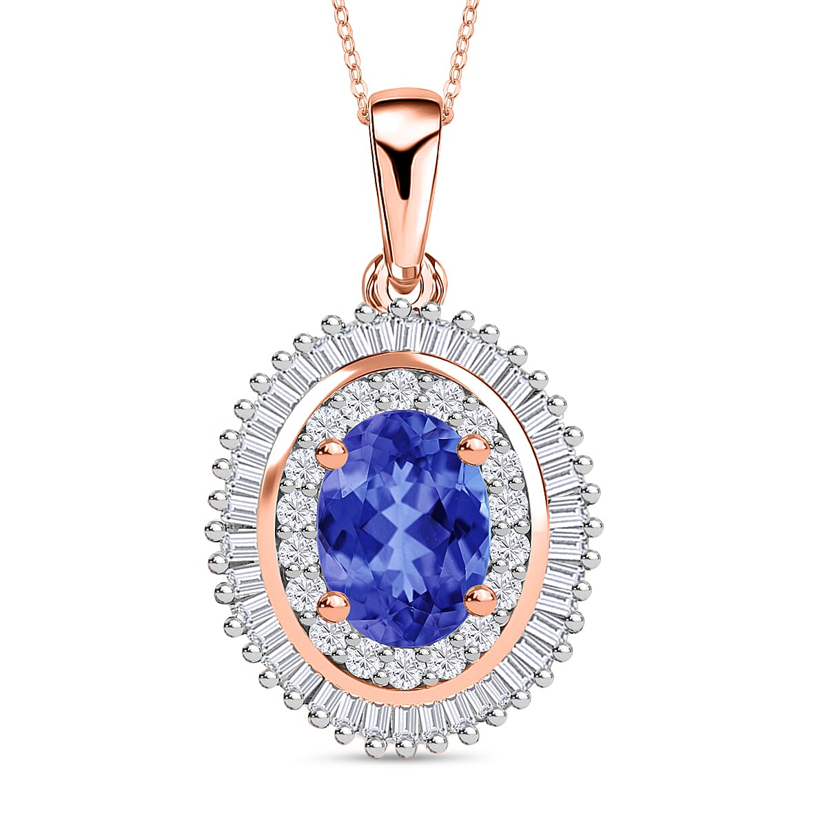 Rhapsody AAAA Mozambique Ruby and E-F VS2 Diamond Pendant Necklace 20 Inches in 950 Platinum 1.08 ctw