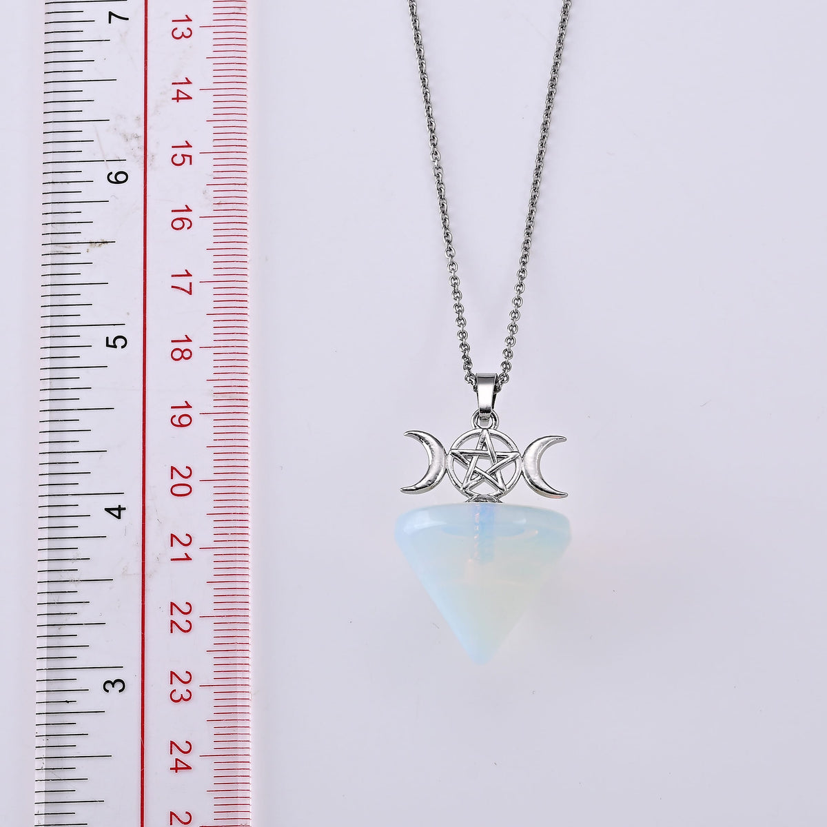 Green Aventurine Pendant in Silvertone with Stainless Steel Necklace (20 Inches) 50.00 ctw