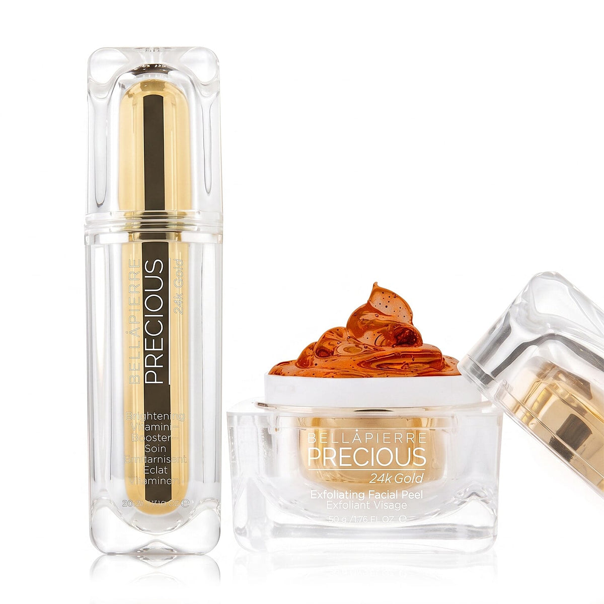24K Gold Exfoliating Peel and Vitamin C Booster (Ships in 5-7 Days)
