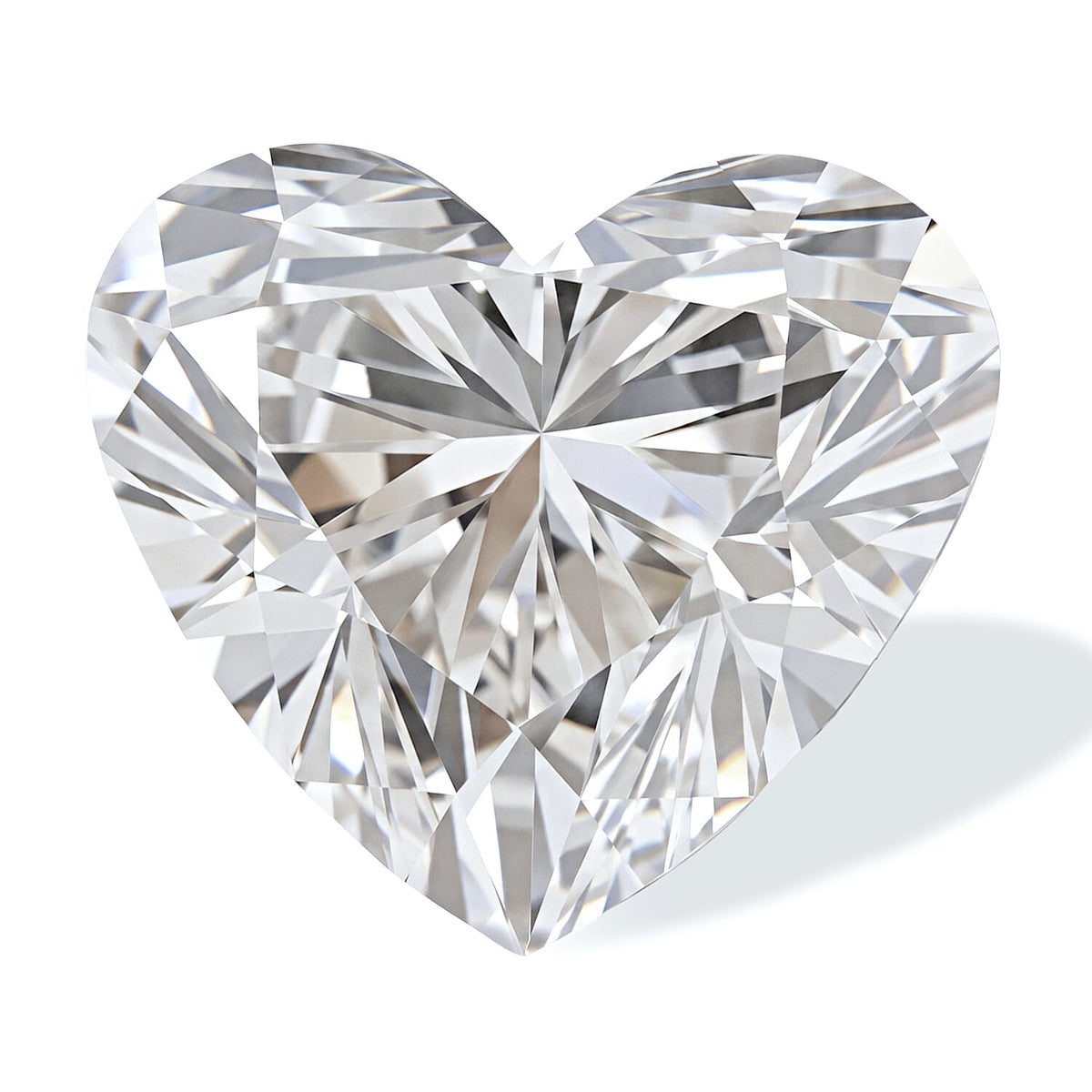 Lab Grown Diamond (E-F, VS) (Hrt 8.5x7.5 mm) 2.00 ctw