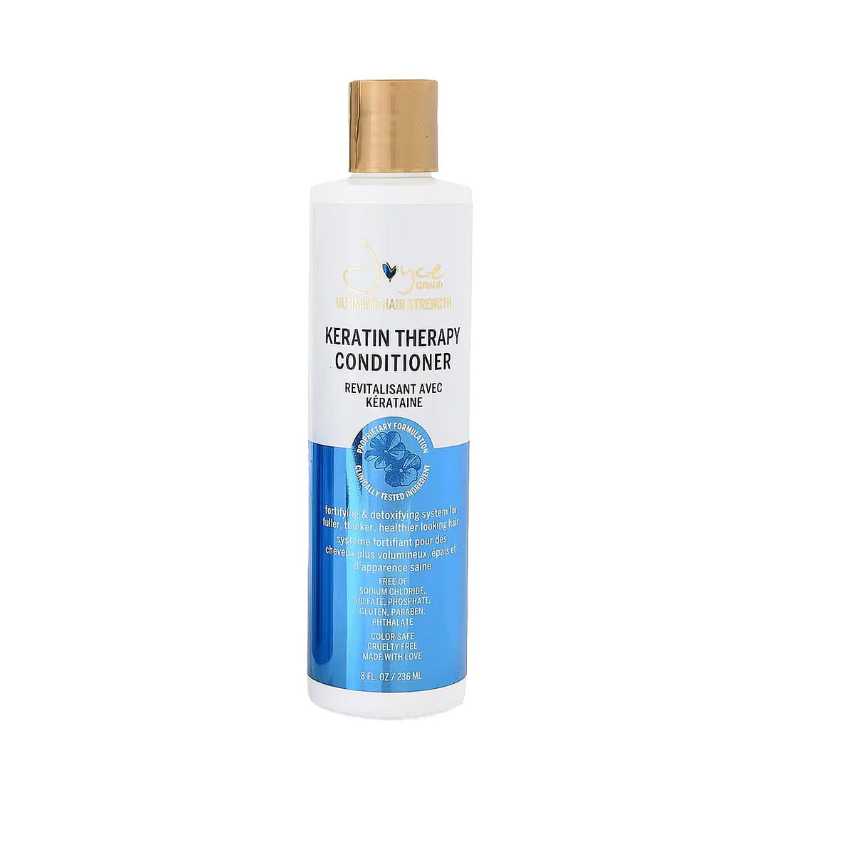Joyce Giruad Ultimate Hair Strength Keratin Therapy (8oz) Made in US