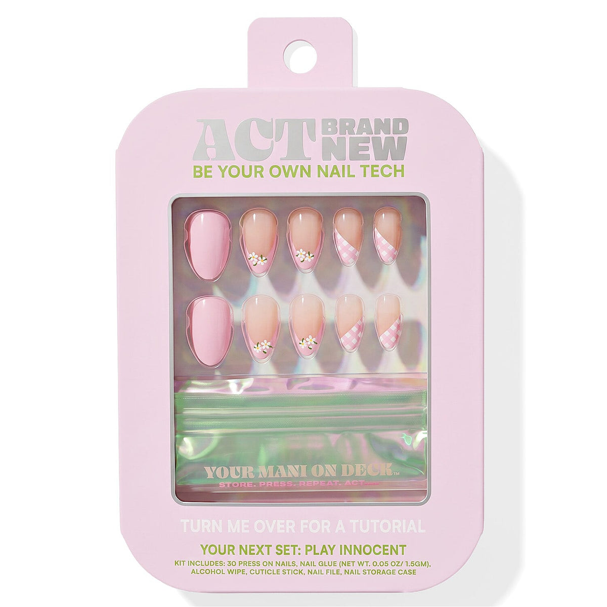 Act Brand New Play Innocent Nail Stickers