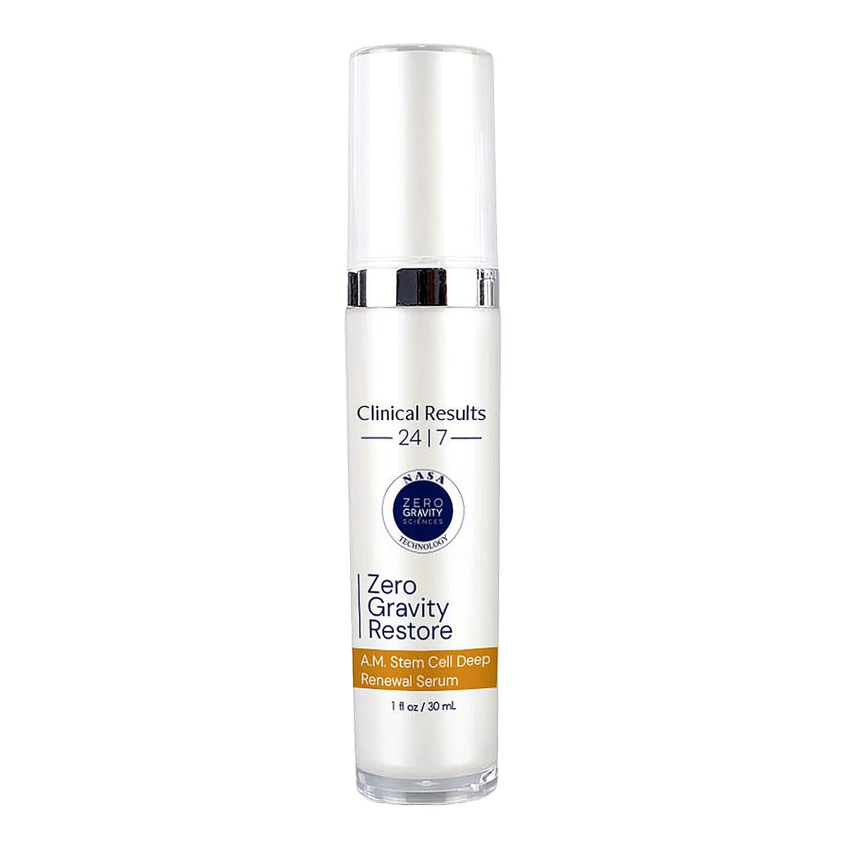 Clinical Results 24/7 Zero Gravity - Restore / Stem Cell Deep Renewal Serum (AM)