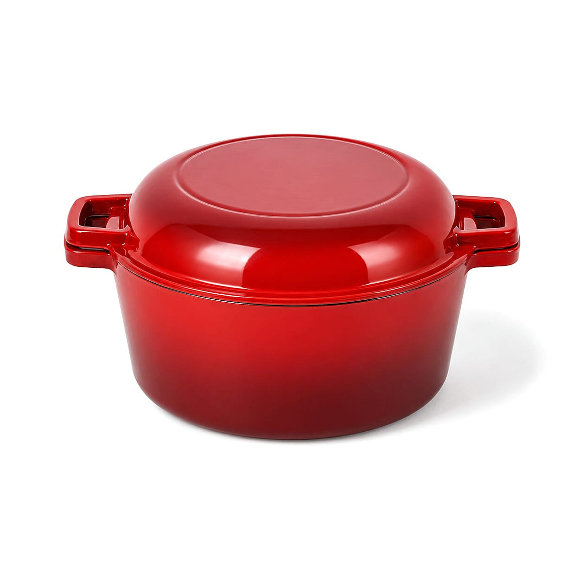 Livmore Red Cast Iron Pot 1PK - 5L