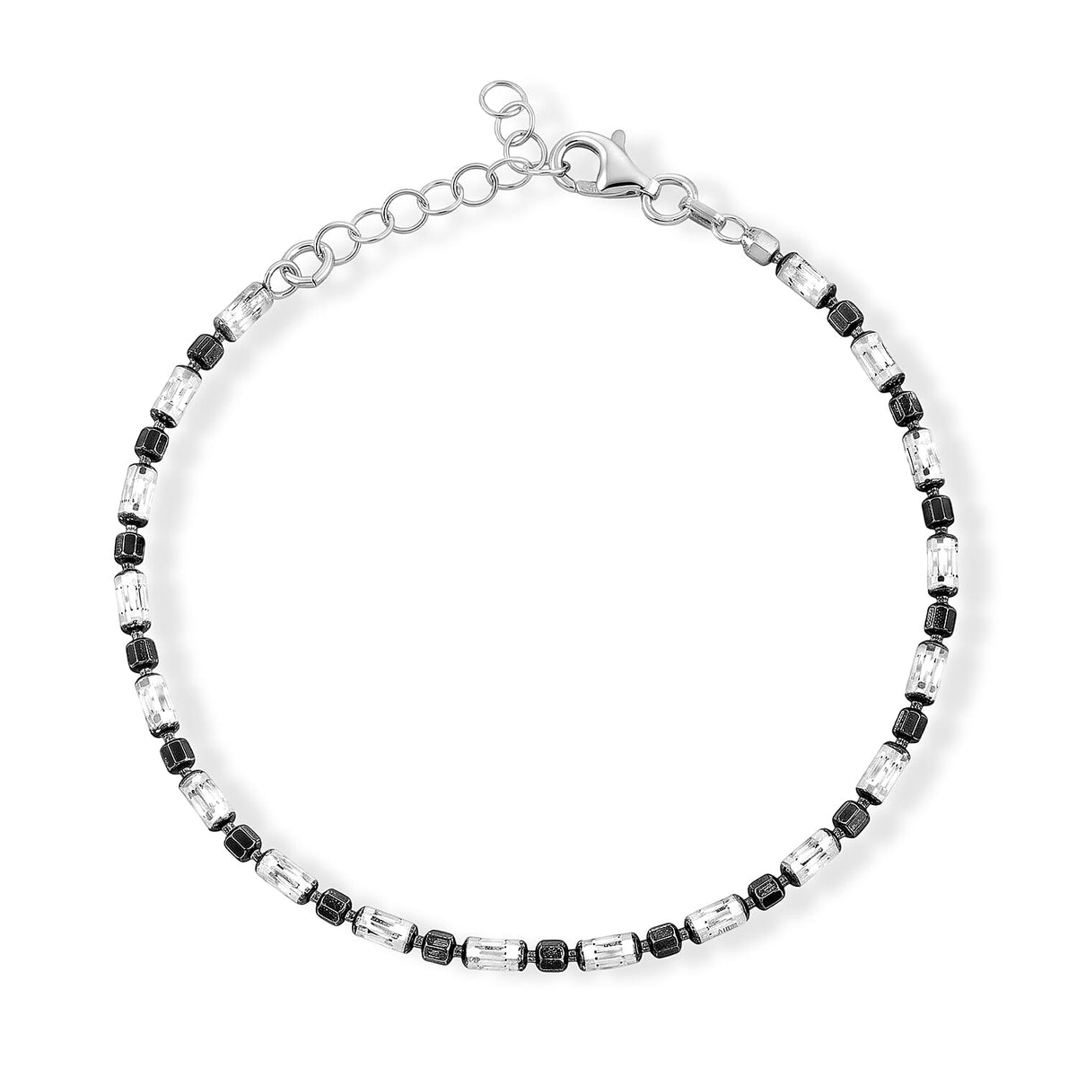 1.2mm CPSL/DC Typhoon Chain Bracelet in 14K YRG Over and Sterling Silver (7.00 In) 4.35 Grams