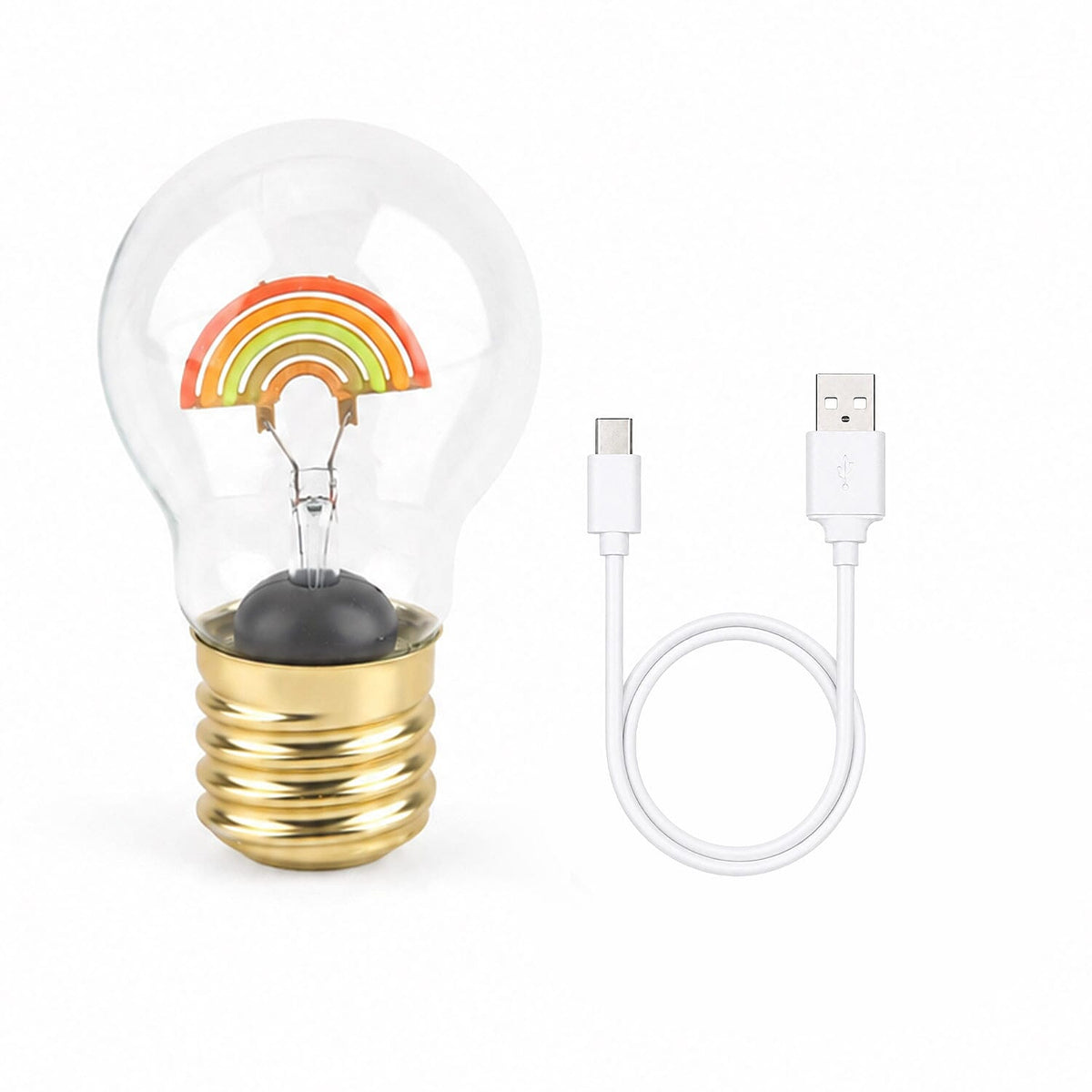 Livmore Rainbow Rechargeable Decorative LED Light Blub
