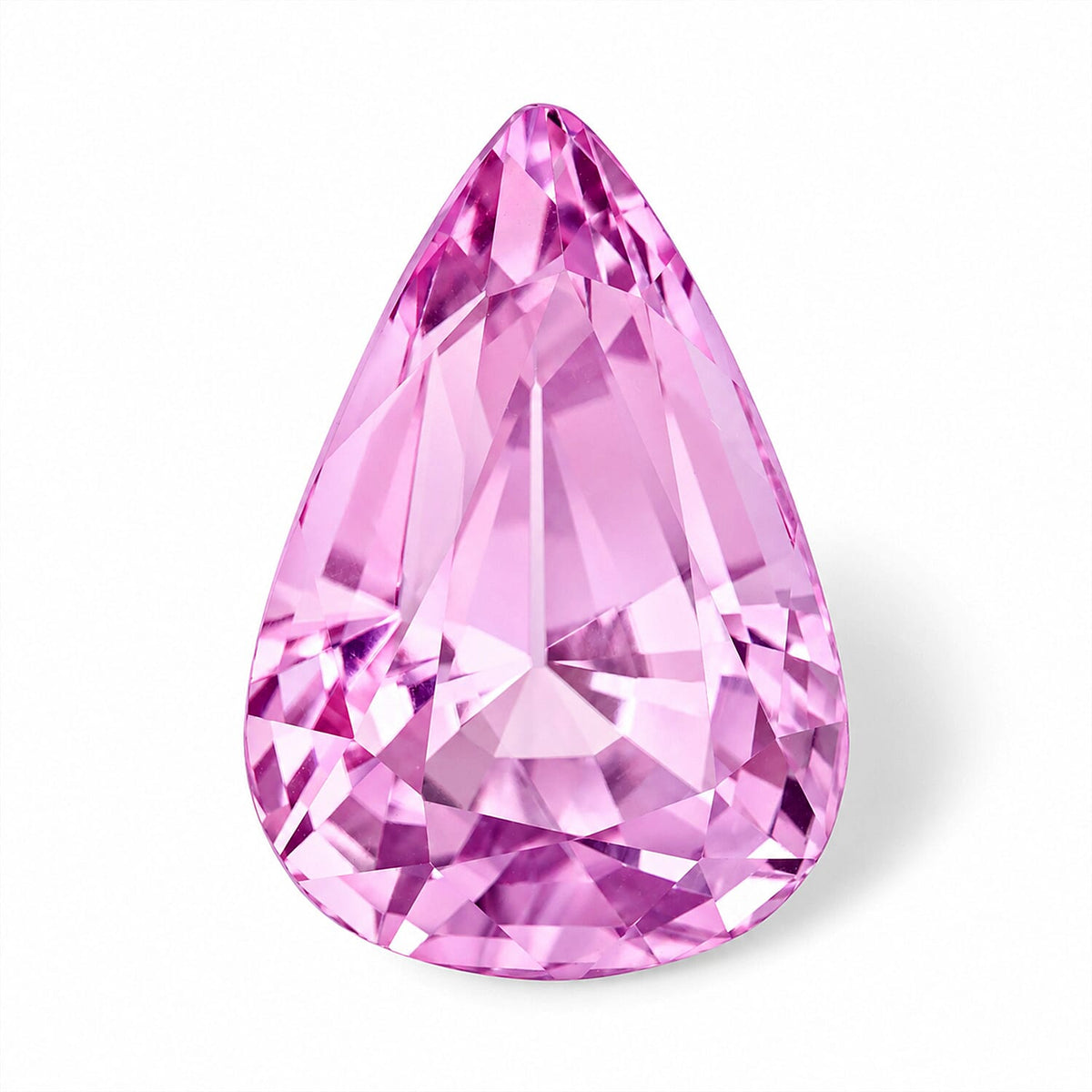 AAAA Patroke Kunzite (Pear Free Size) 15.00 ctw