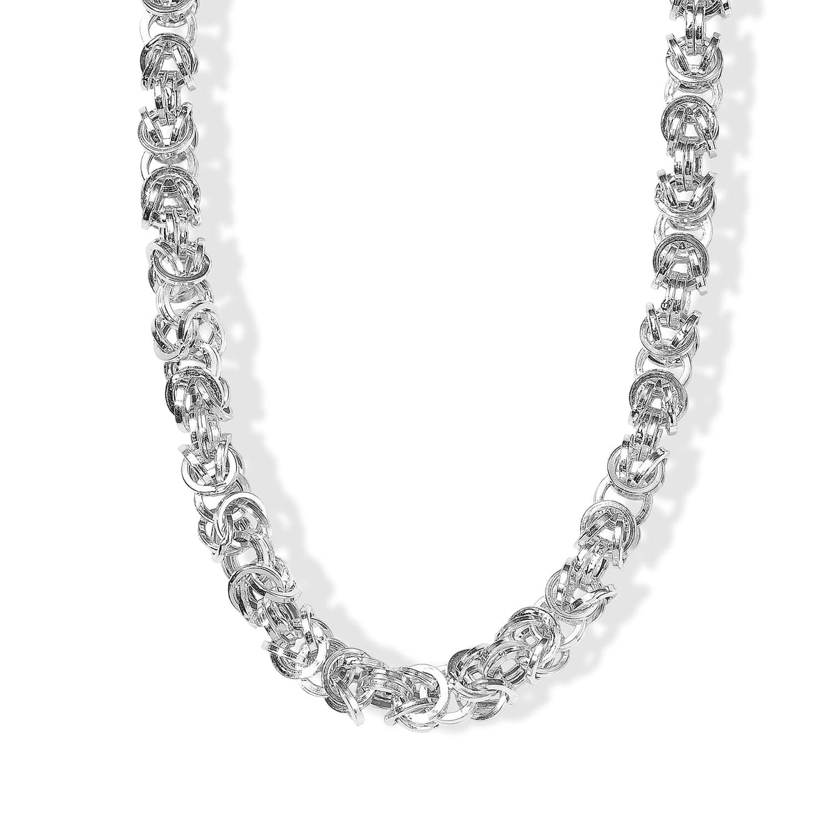 D''Joy Link Chain Necklace in Sterling Silver (20 Inches) 34.75 Grams