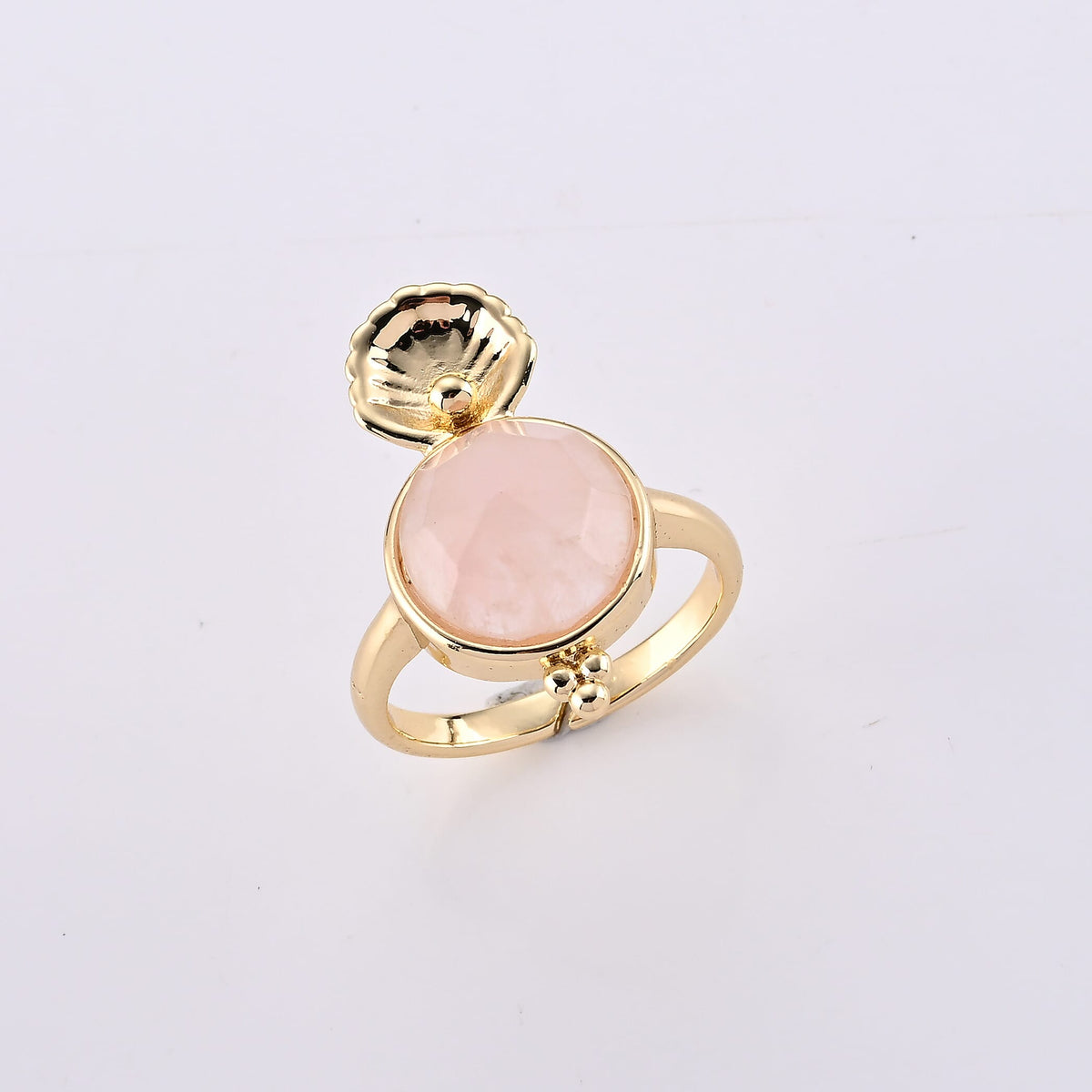 Yellow Tigers Eye Ring in Goldtone (Adjustable) 5.00 ctw