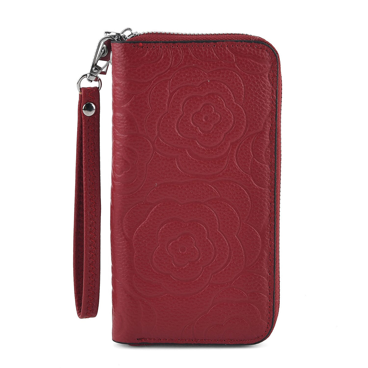 La Marey Black Genuine Leather RFID Protected Women''s Wallet