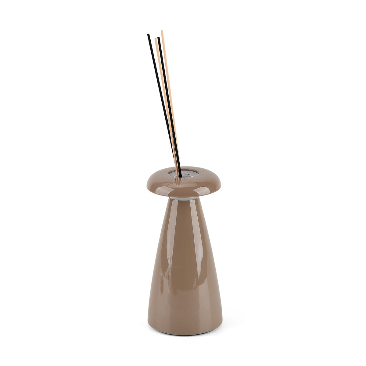 Livmore Light Green 2 in 1 Aroma Lamp with 3 Oil and sticks (3 Color Change When Touch Top and Long Press)