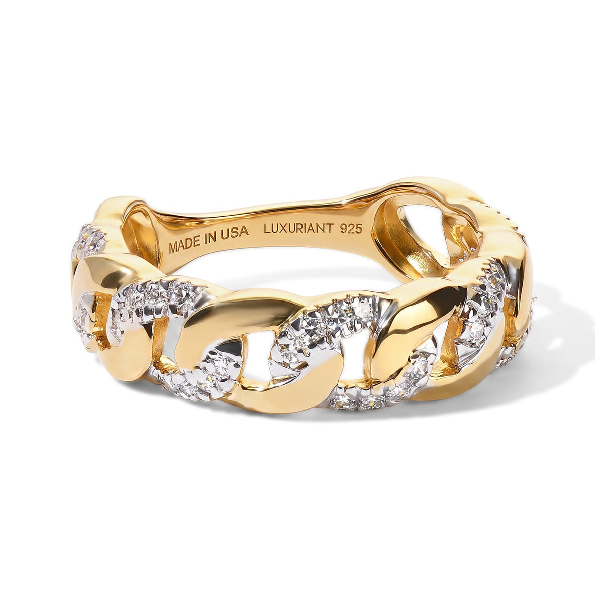 Lab Grown Diamond Ring (G-H-SI) in 18K Rose Gold Plating Over Sterling Silver (Size 10.0)