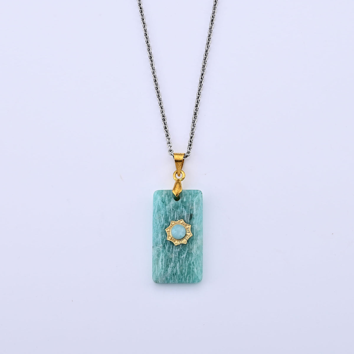 Tiger Eye Pendant in Goldtone with ION Plated YG Stainless Steel Necklace (20 Inches) 15.00 ctw