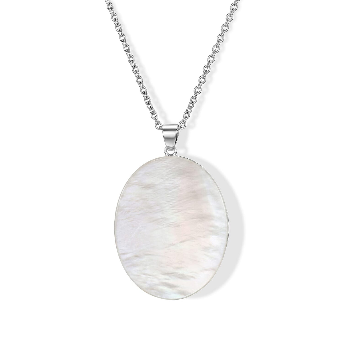 Coral Pendant without Chain in Sterling Silver