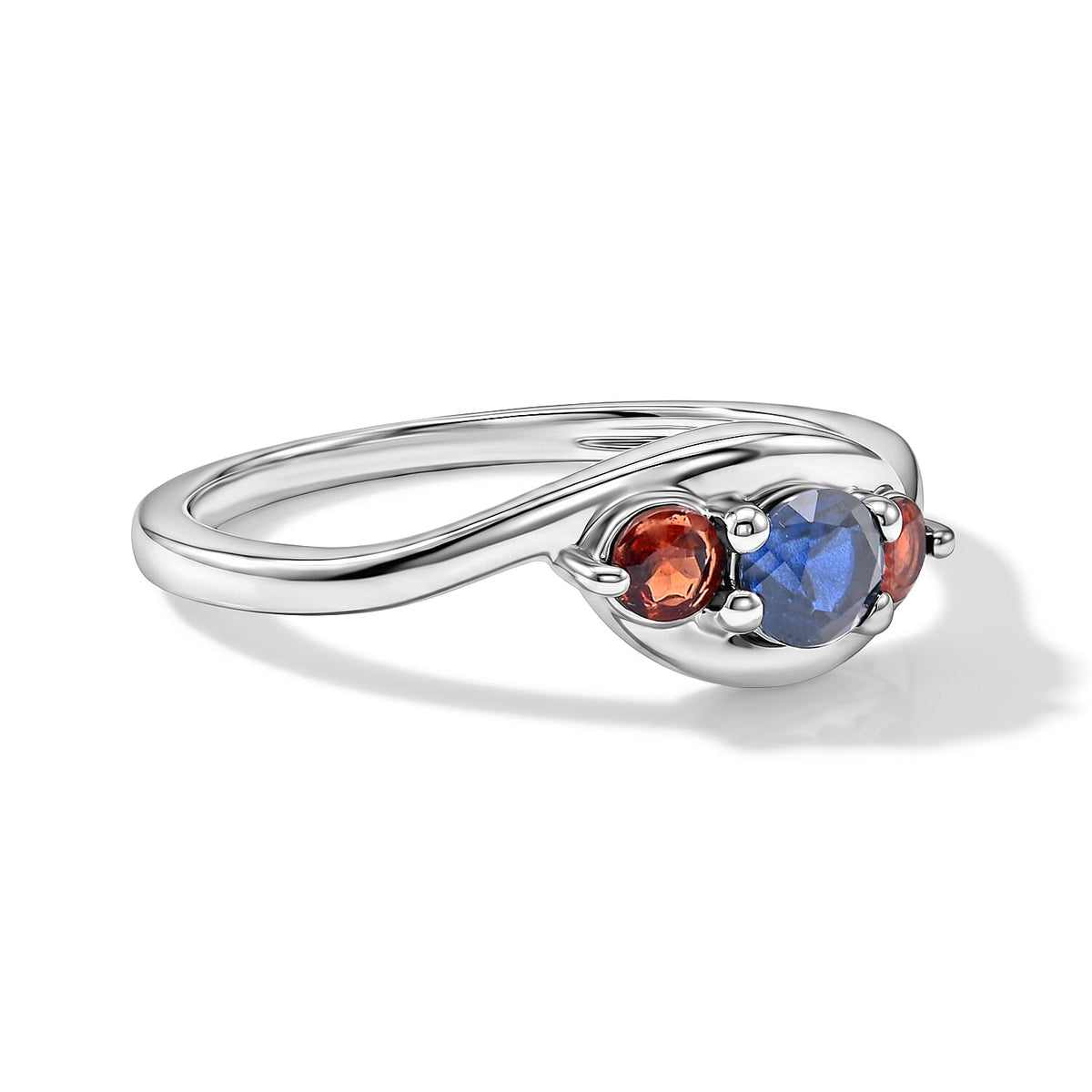 SSB 925 Silver CZ06 Ring