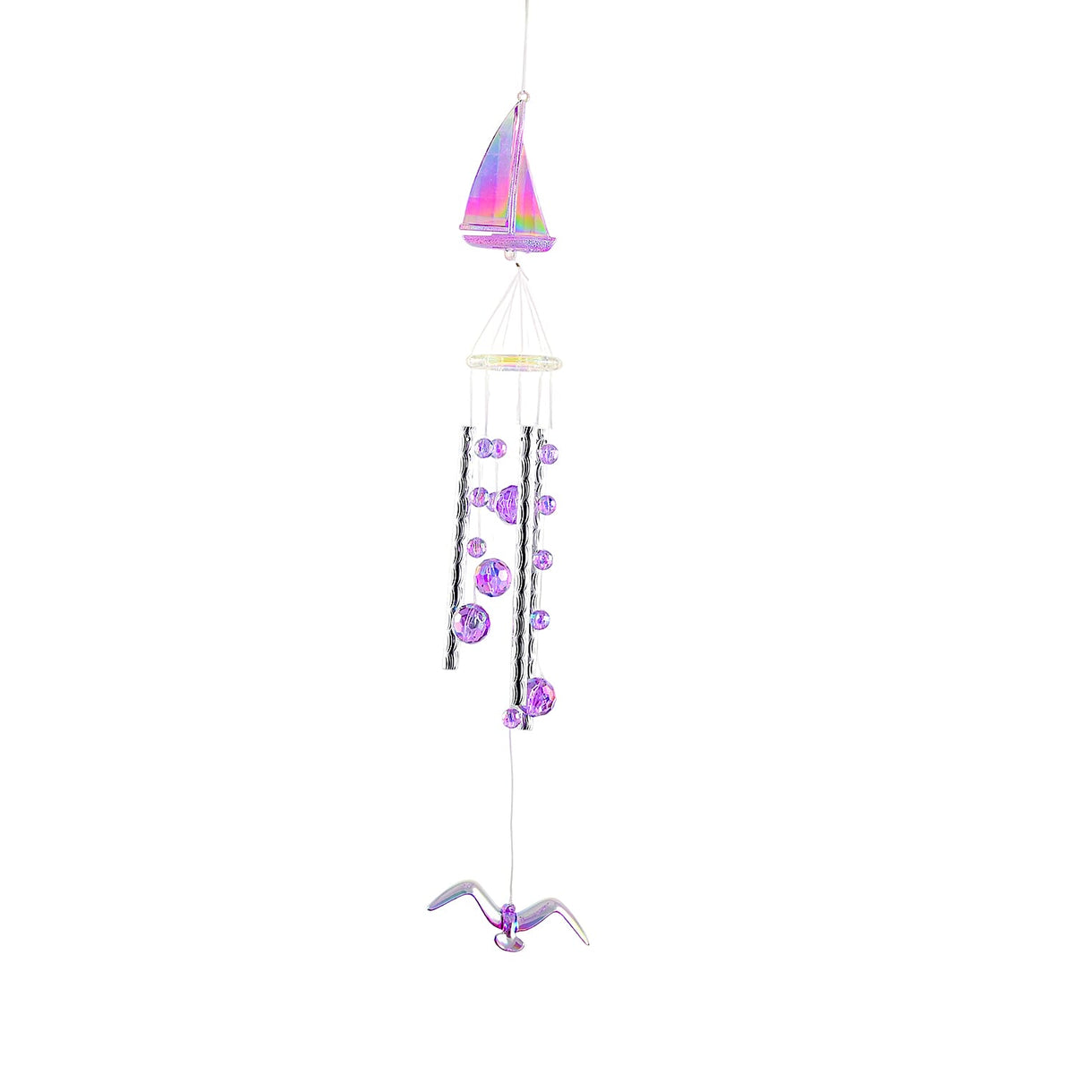 Closeout Beaded Acrylic Chime - Teddy Bear-2