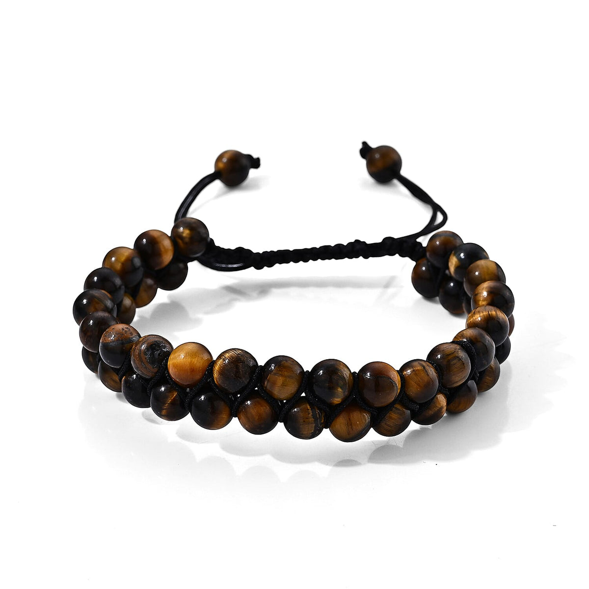 African Amethyst 100.00 ctw Beaded Stretch Bracelet (6.5-9.0In)