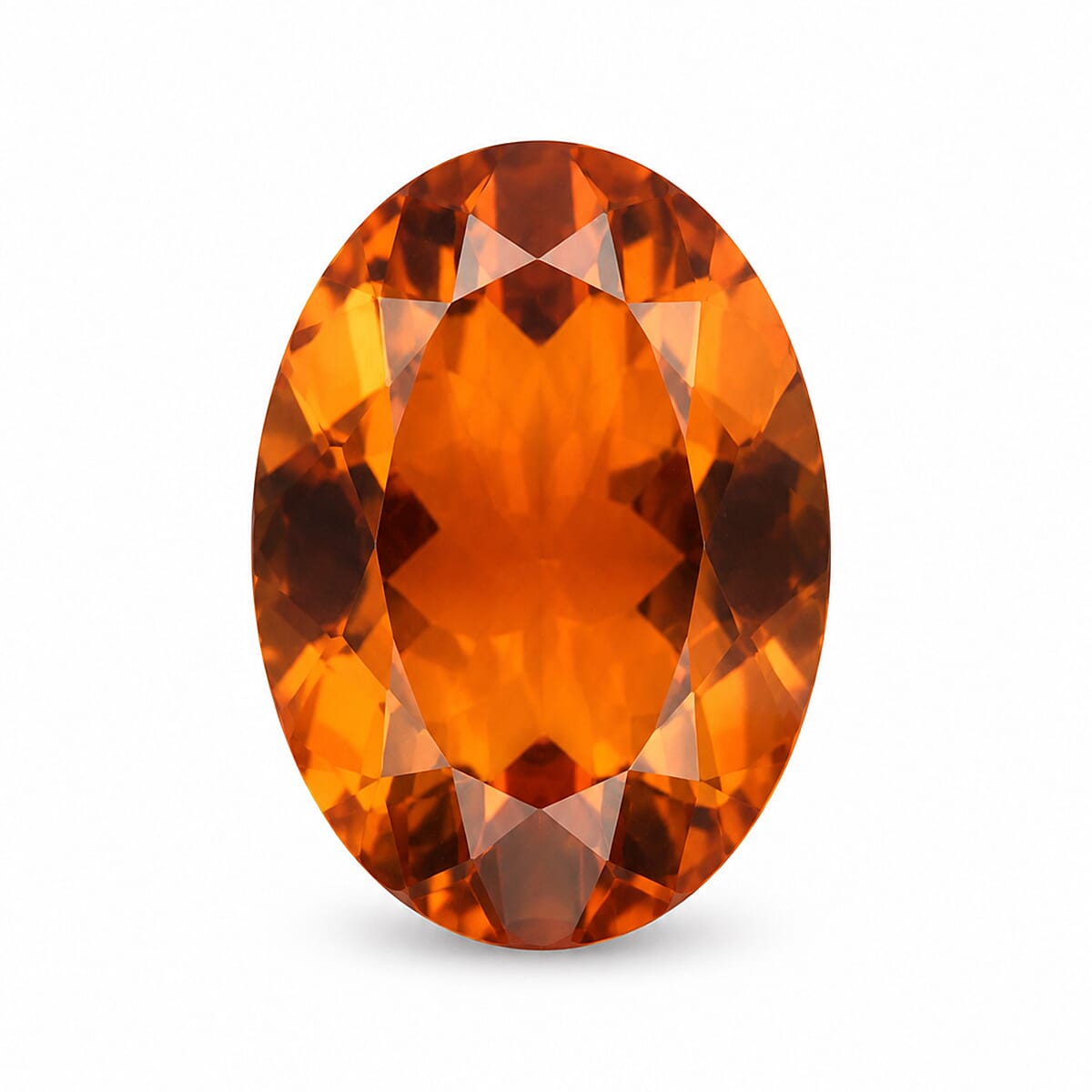 AA Santa Ana Madeira Citrine (Ovl 11x9 mm) 2.41 ctw
