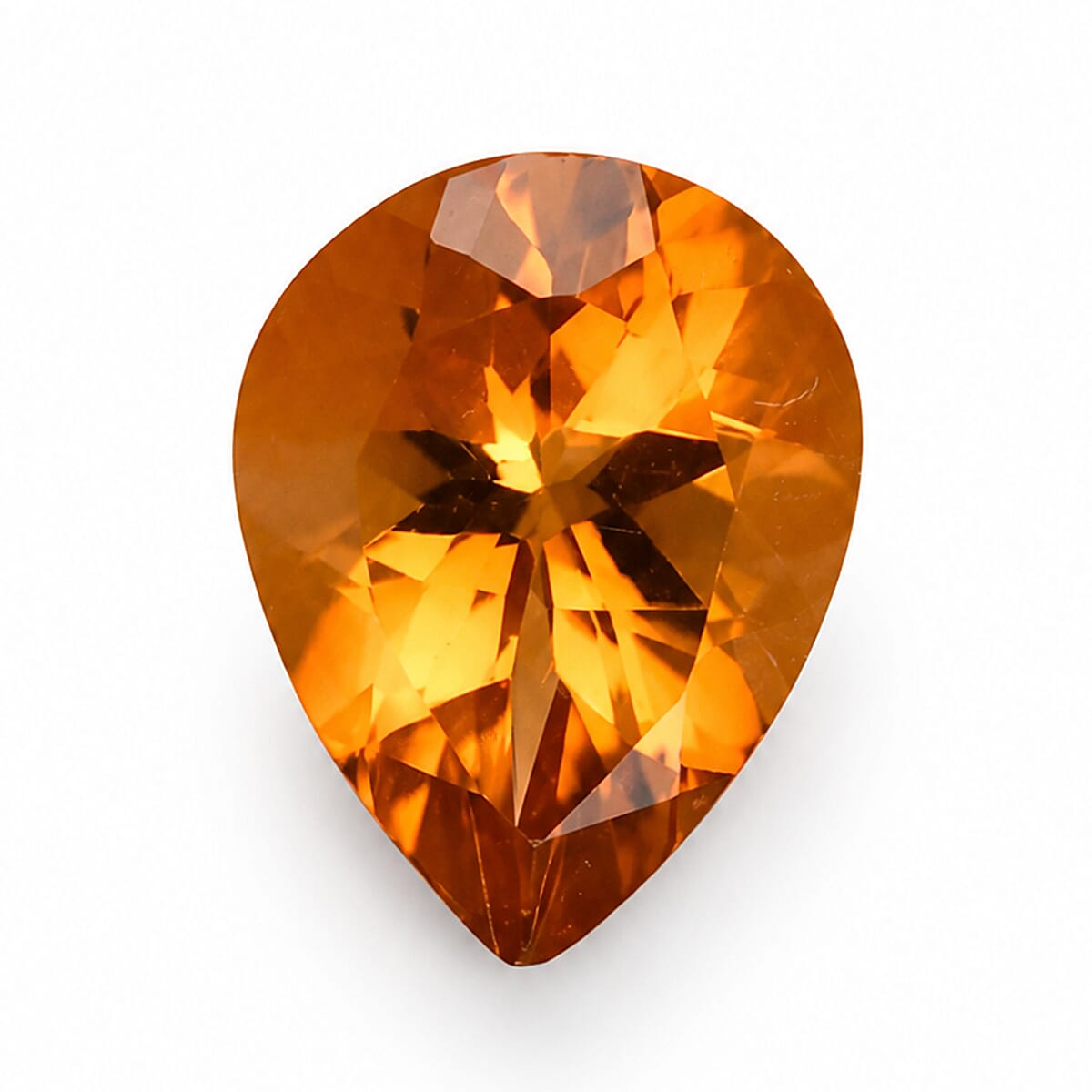 Santa Ana Madeira Citrine (Pear 9x7 mm) 1.22 ctw