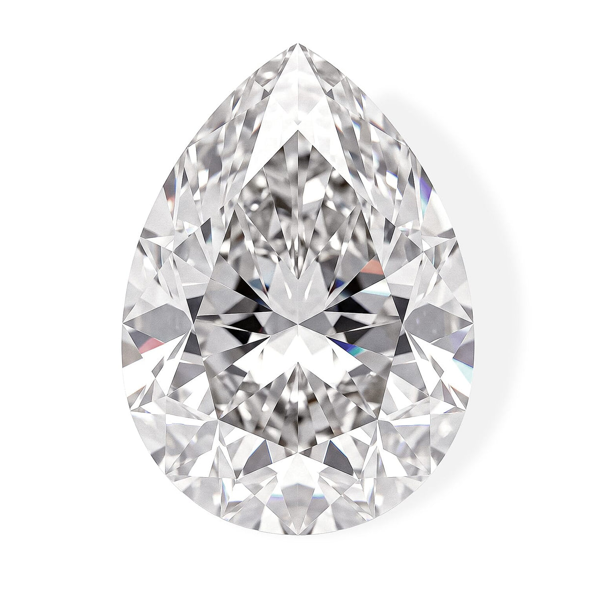 Diamond (K SI1) (Pear 6x5 mm) 1.01 ctw