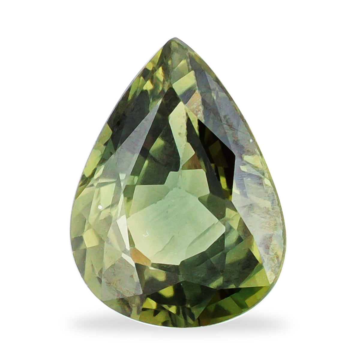 AAAA Green Sapphire (Pear 8x6mm) 1.20 ctw 8699605