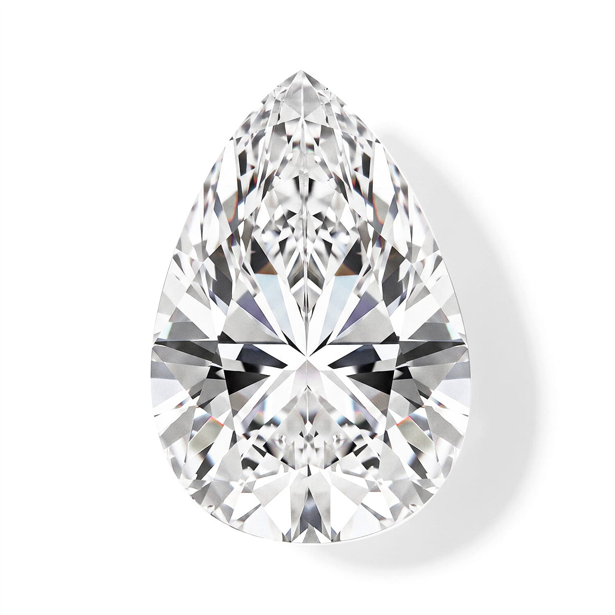 Diamond (D, SI2) (Pear 6x4mm) 0.52 ctw