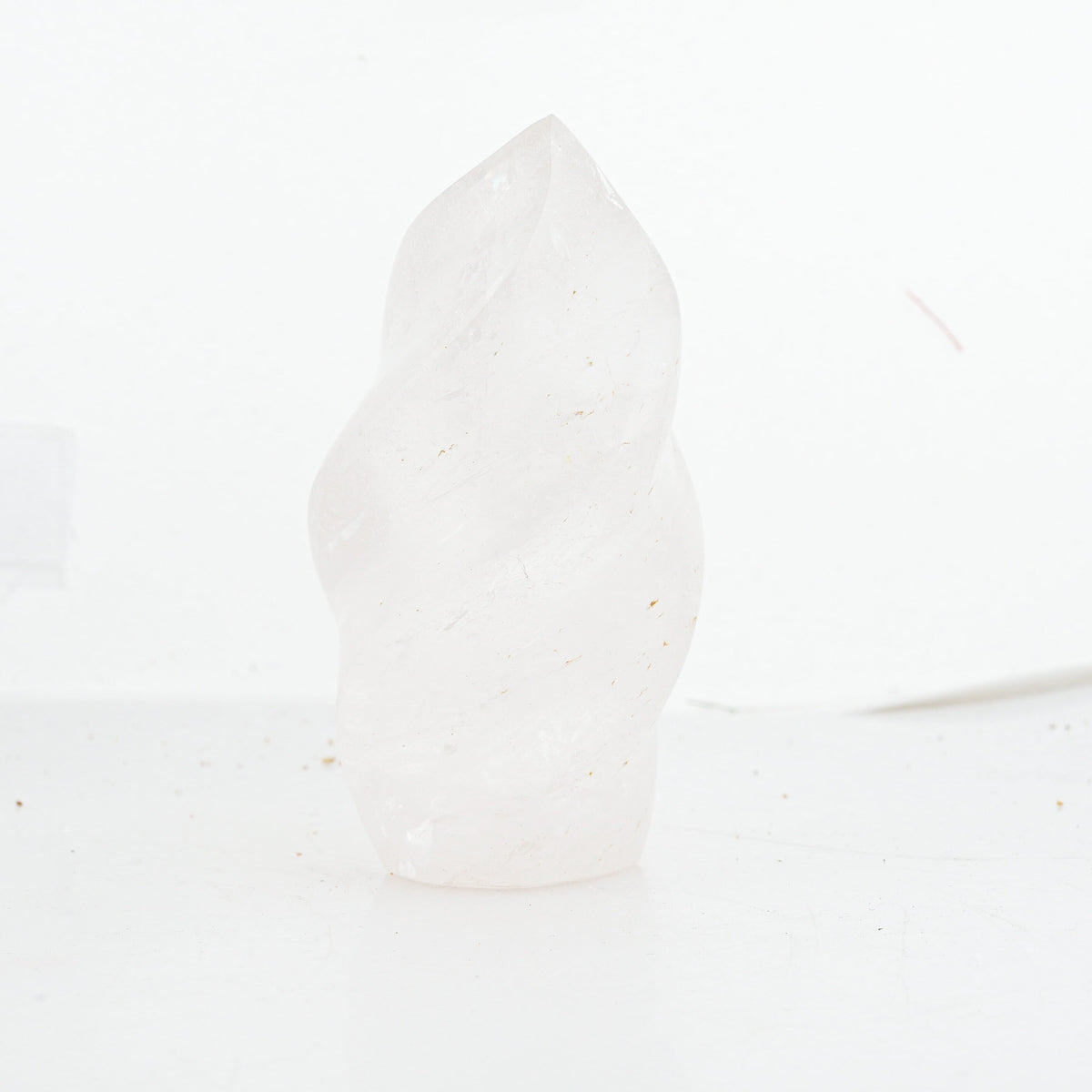 Clear Quartz Flame 4-5"