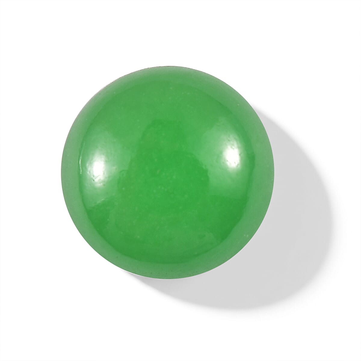 Green Jade (Rnd 10 mm) 4.11 ctw