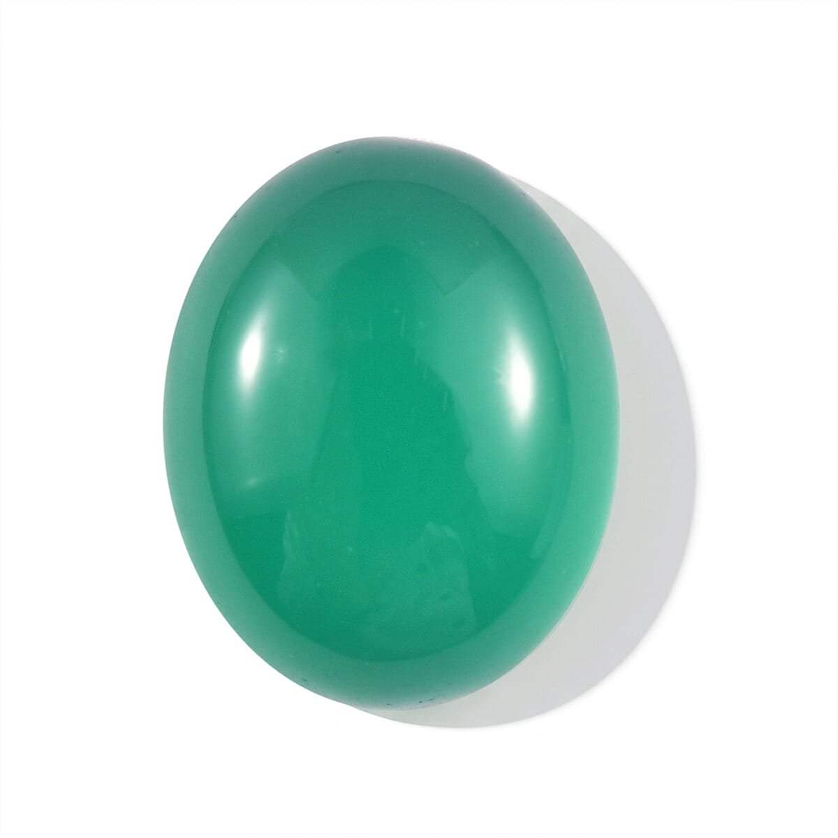 Green Onyx (Ovl 11X9 mm) 3.30 ctw