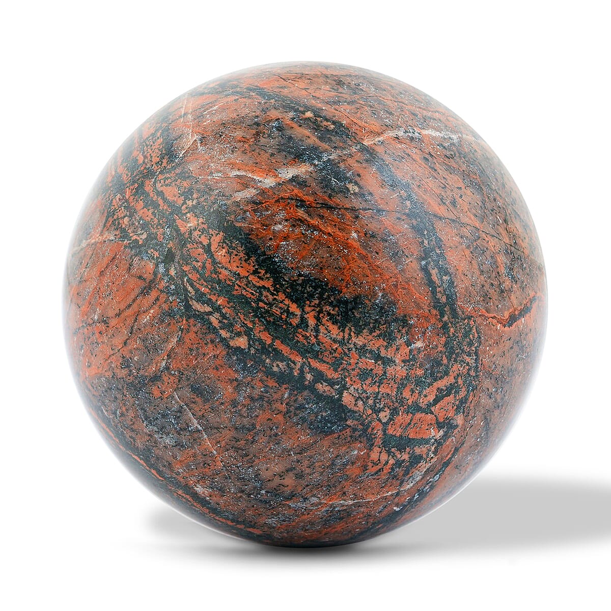 Tiger Agate Sphere Approx 1200Ctw (Ships in 8-10 Days)