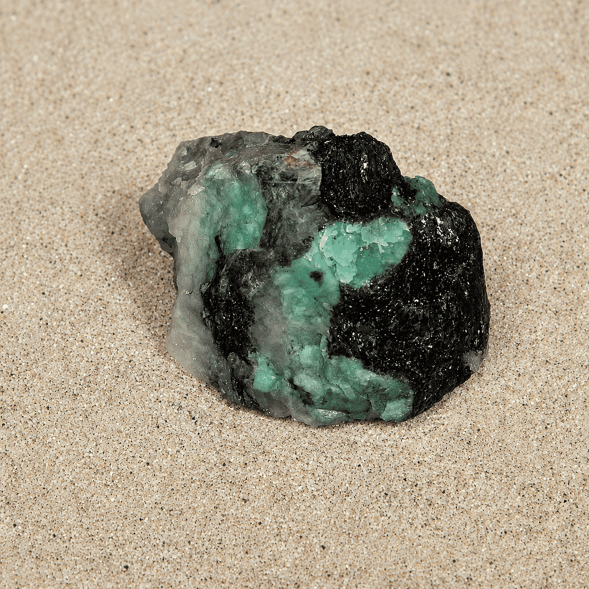 Natural Emerald in Matrix 1" Approx 185Ctw