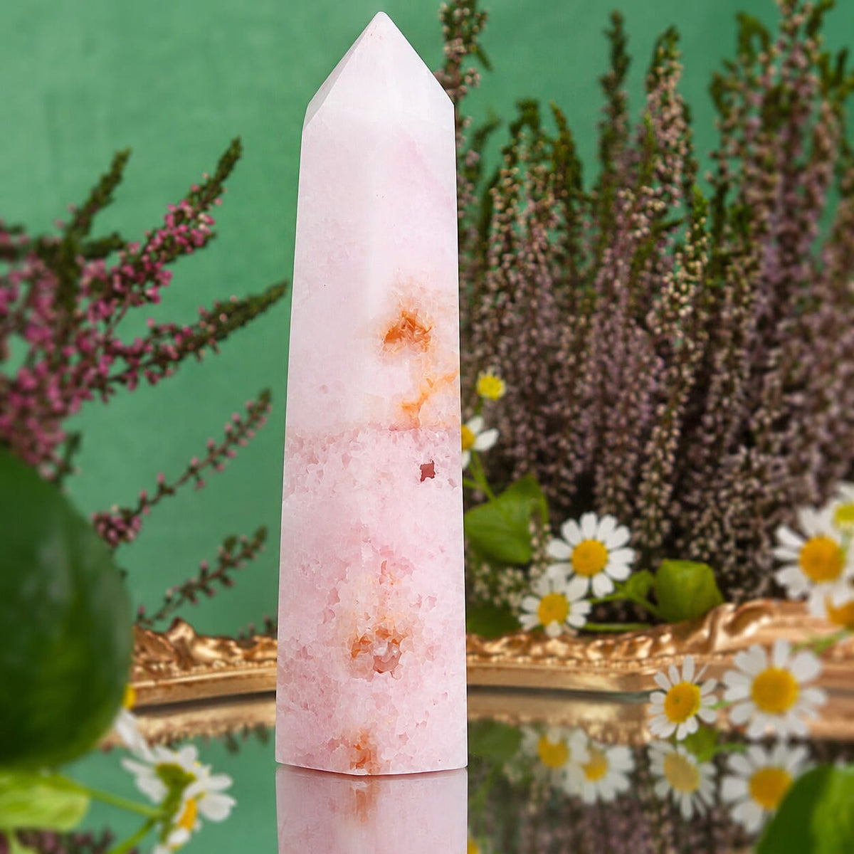 Generator, Pink Opal 4" Approx 1055Ctw