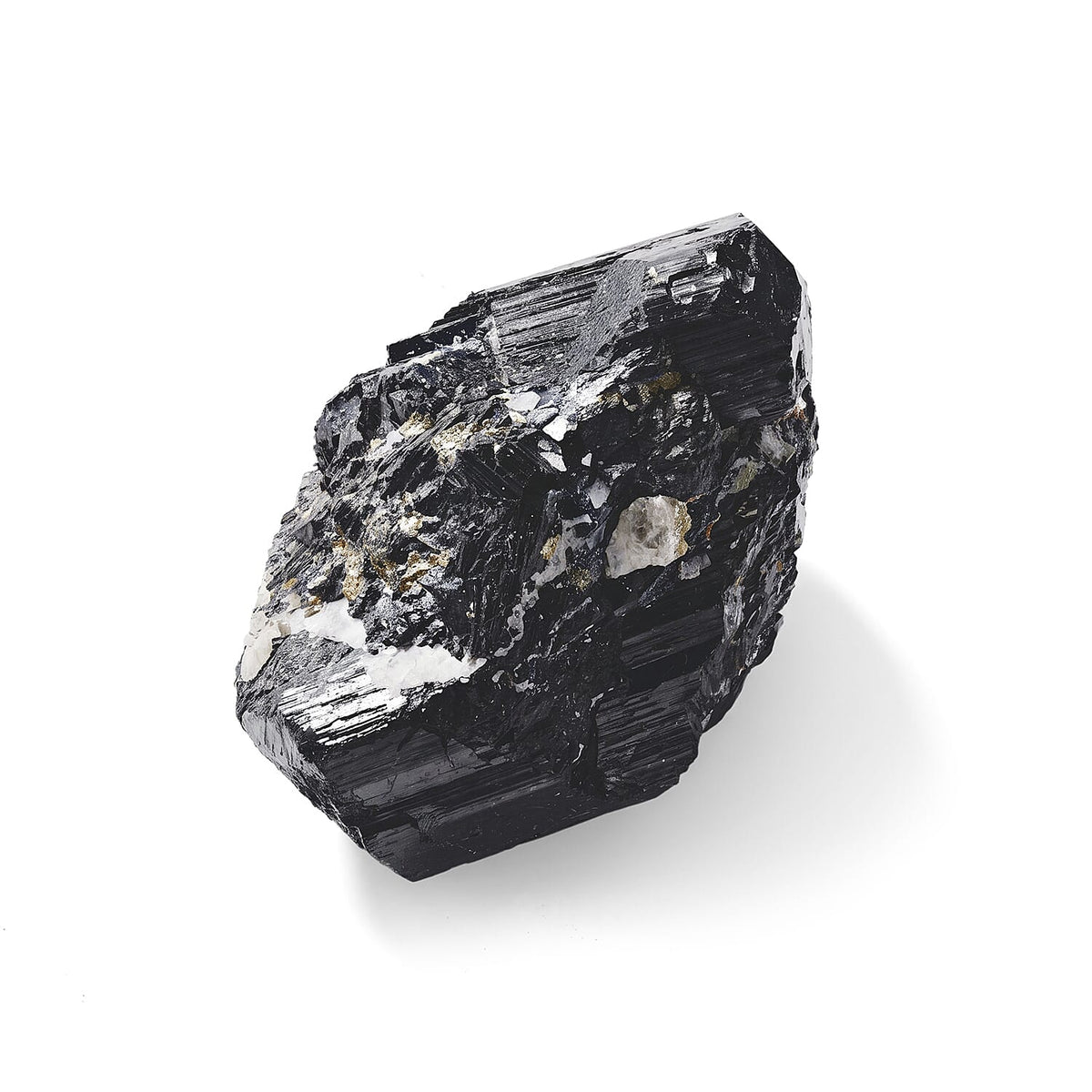 Natural, Black Tourmaline Terminated 2-3" Approx 465Ctw