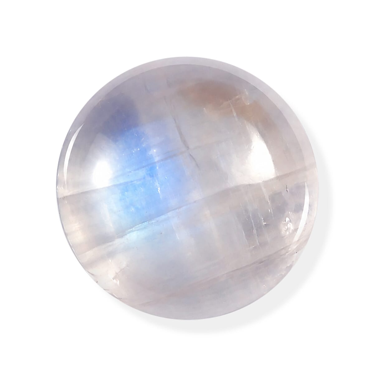 AA Rainbow Moonstone (Rnd 6 mm) 0.81 ctw