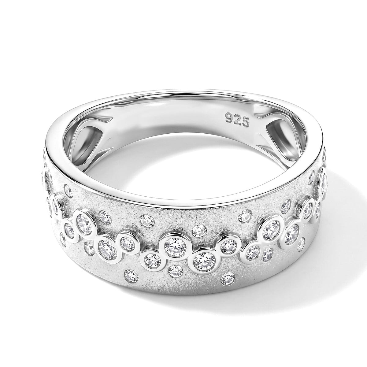Clarte Moissanite Lucent Ring in 14K YG Over Sterling Silver (Size 10.0) 0.50 ctw