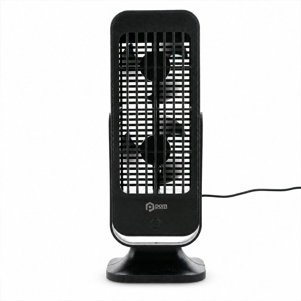Pom Gear Gemini Twin Turbo Desk Fan - Black