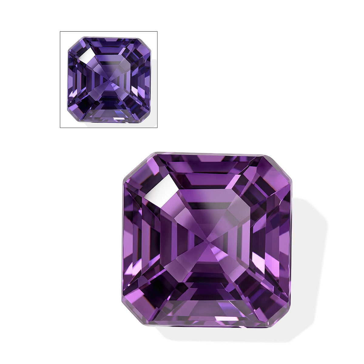 Lab Grown Color Change Sapphire (Oct 6x6 mm) 1.20 ctw