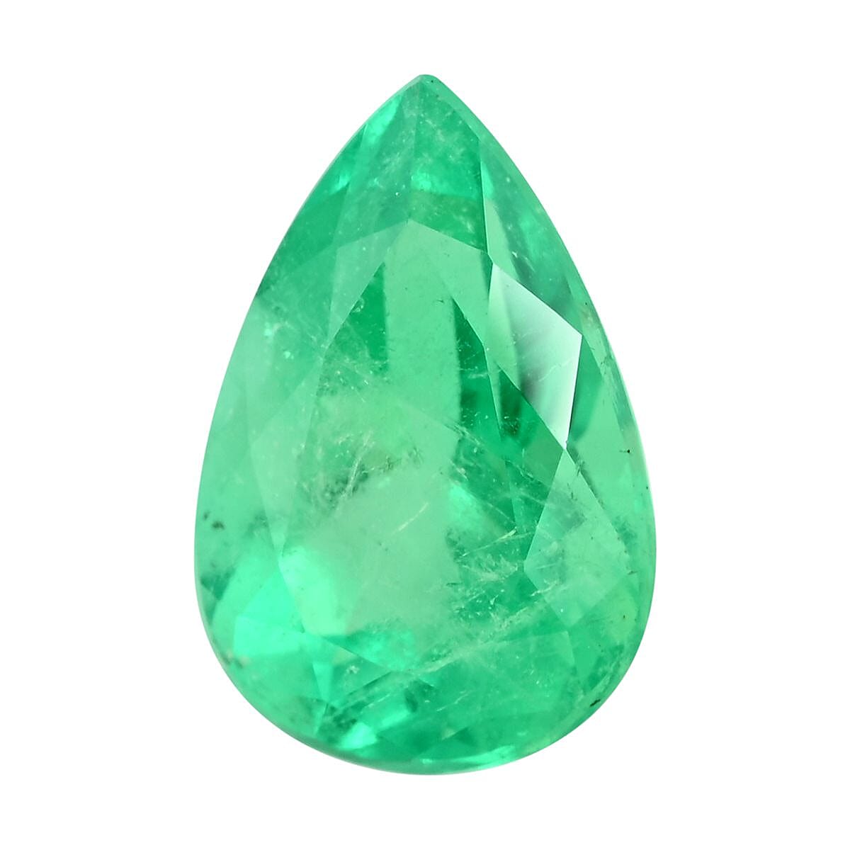 Boyaca Colombian Emerald AAAA (Pear) 0.50 ctw