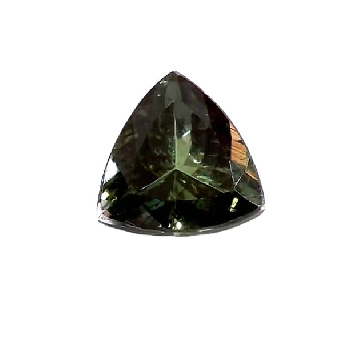 Certified and Appraised Green Tanzanite (Trl Free Size) 7.07 ctw