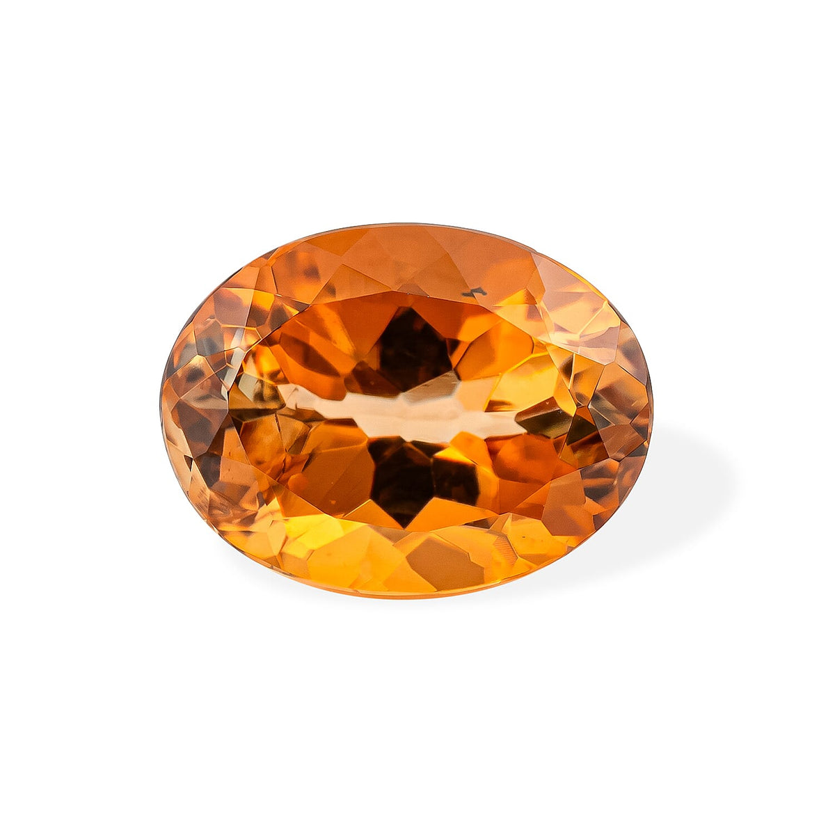 AAAA Sunset Tourmaline (Oval 8x6 mm) 1.00 ctw