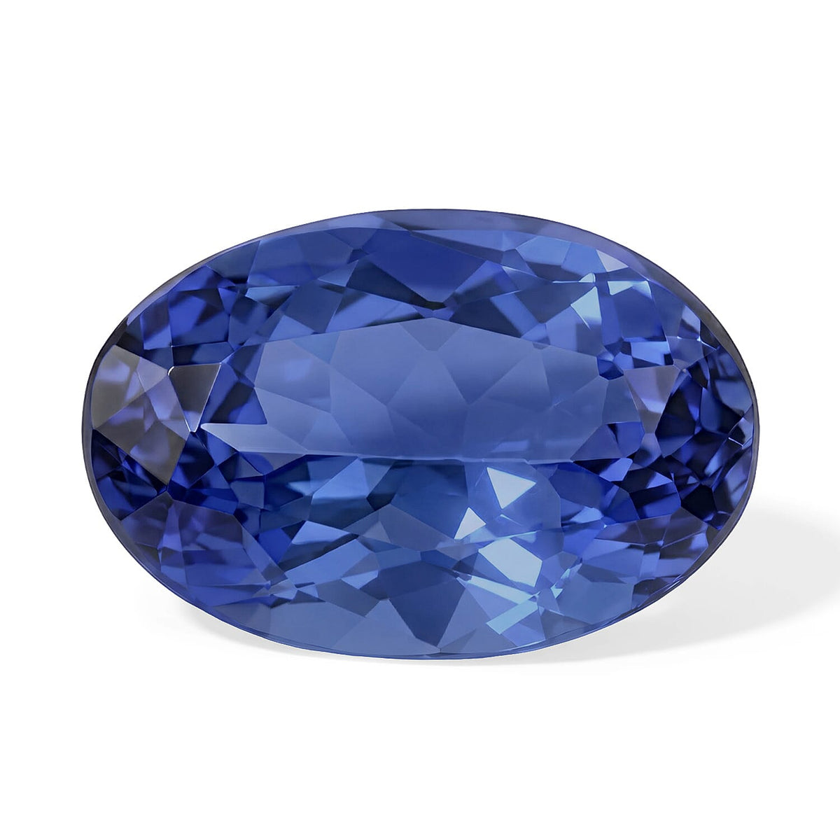 Tanzanite Oval 6x4 Faceted Cut 2A 1.20 ctw