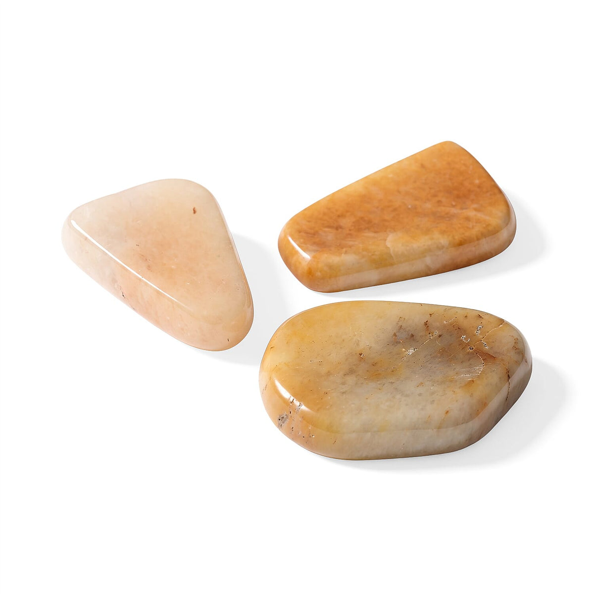 Calcite Worry Stone (One Stone Per Purchase) (Style/Color Varies)