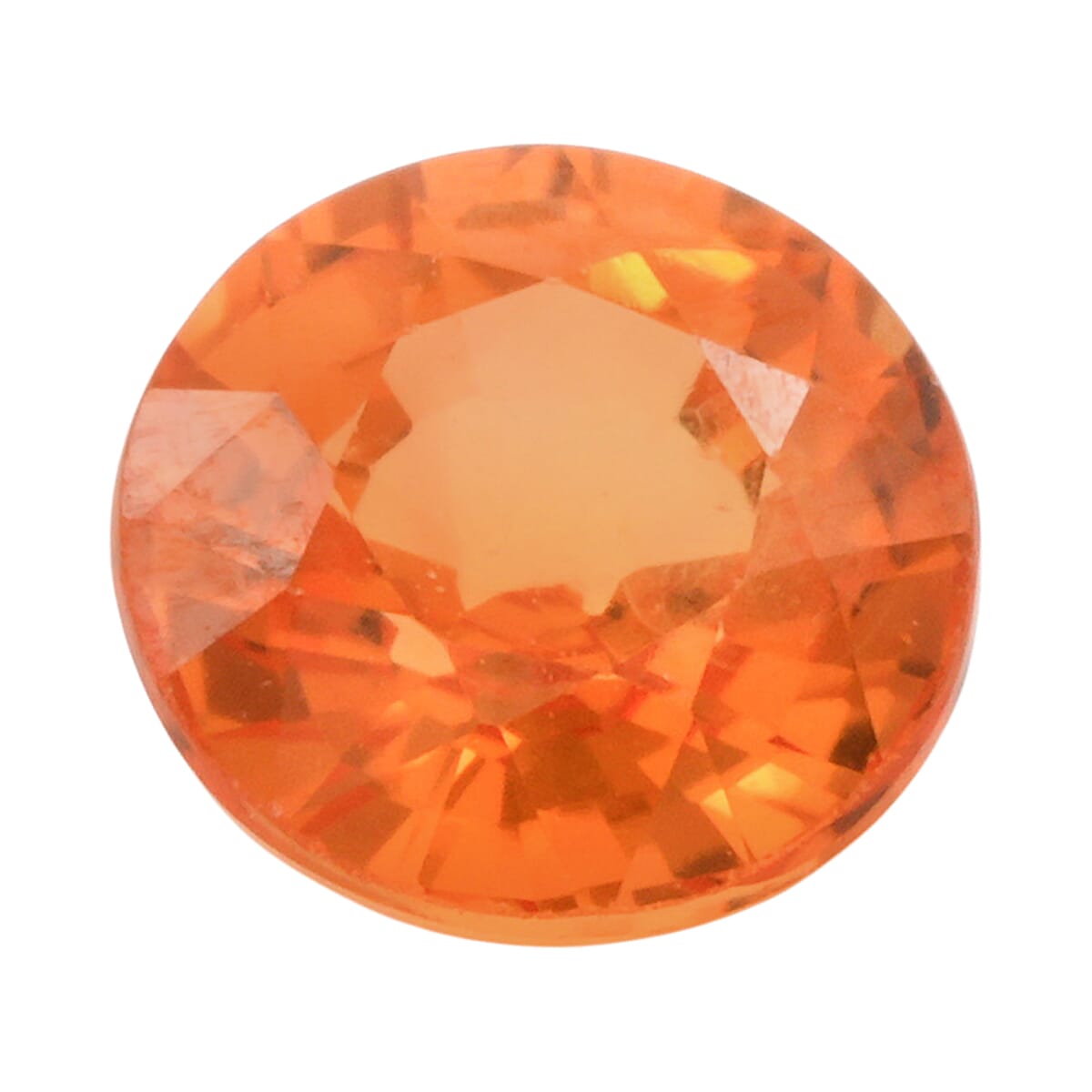 Certified and Appraised AAAA Sunset Sapphire (Round Free Size) 3.00 ctw
