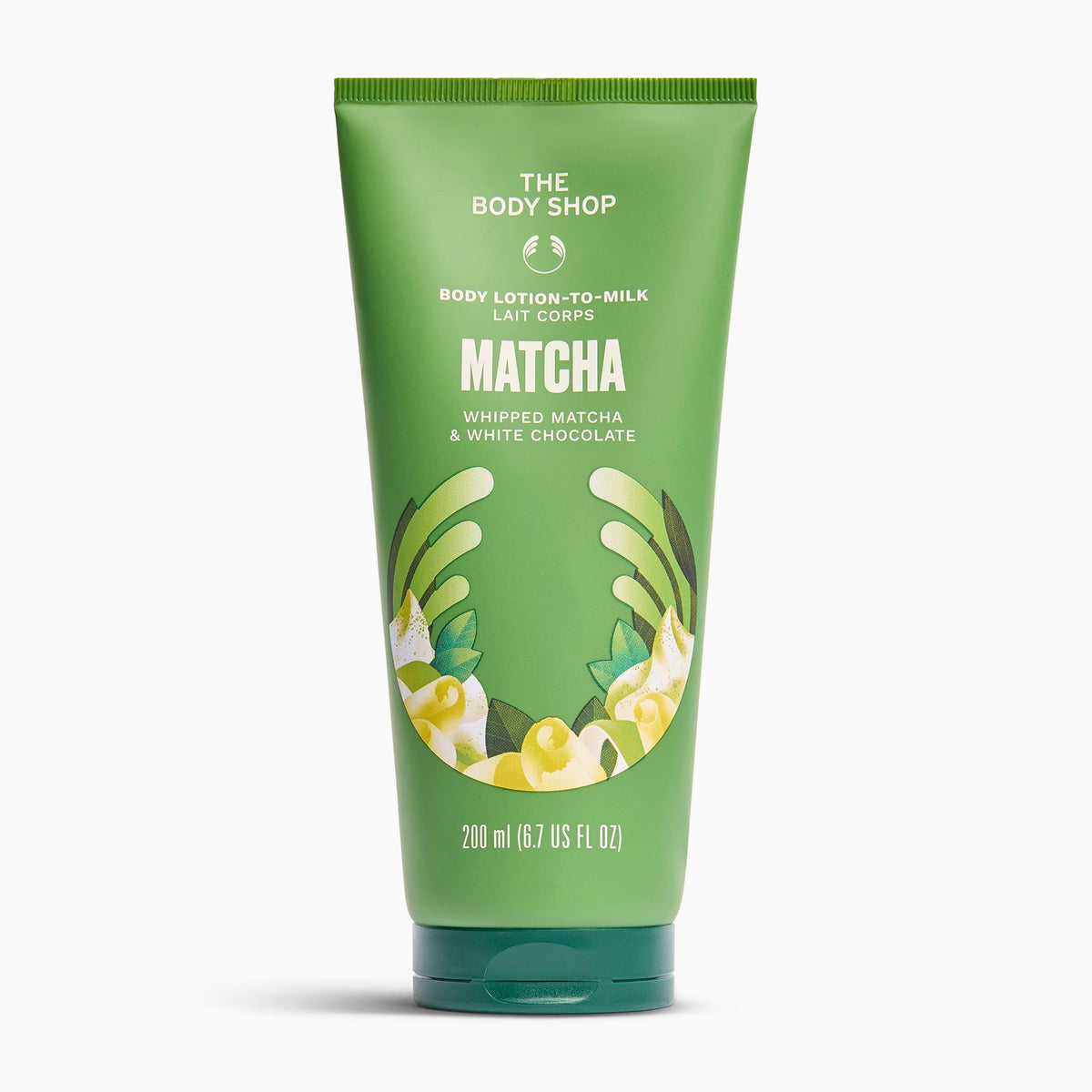 Whipped Matcha & White Chocolate Body Lotion-to-Milk
