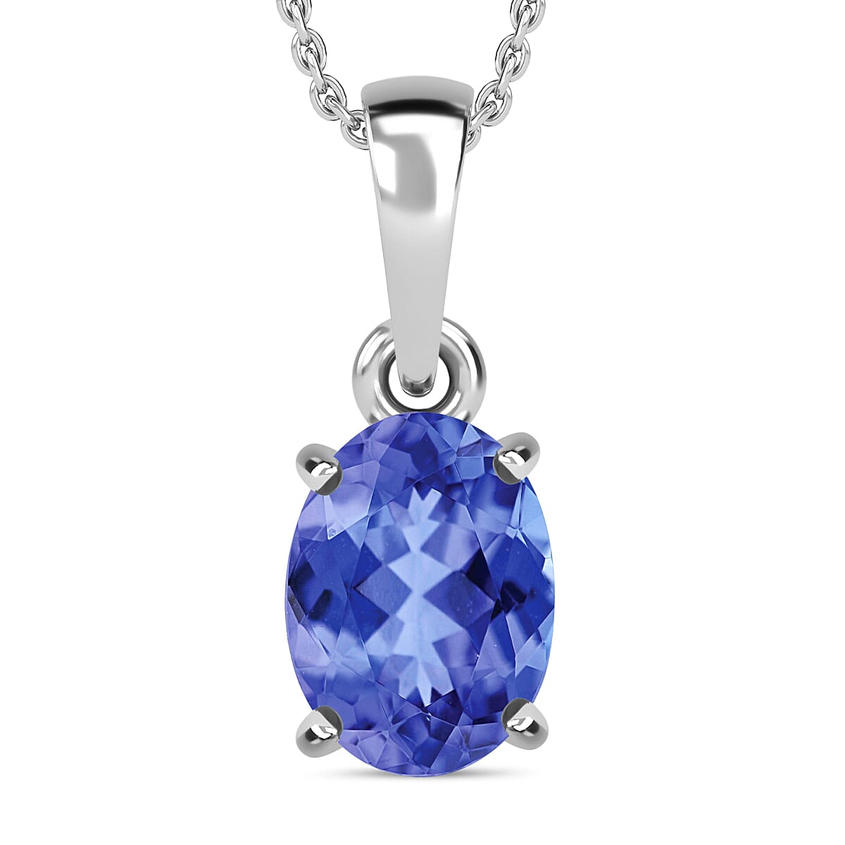 Timeless Solitaire Pendant Necklace 20 Inches