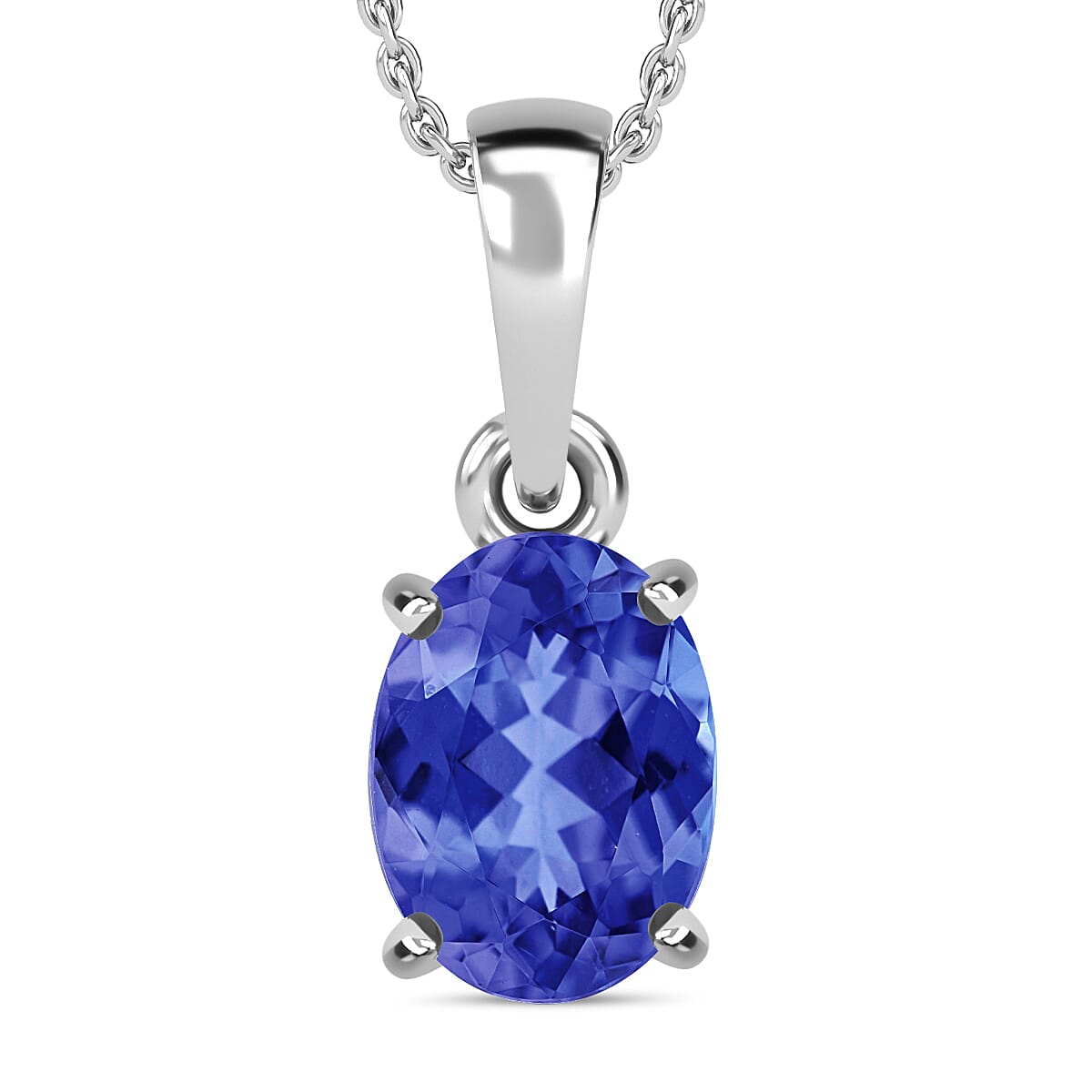 Timeless Solitaire Pendant Necklace 20 Inches